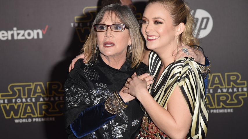 Carrie Fisher (†60) und ihre Tochter Billi Lourd im Dezember 2015