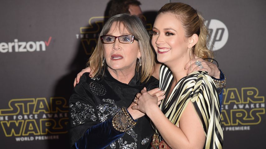 Carrie Fisher und Billi Lourd 2015
