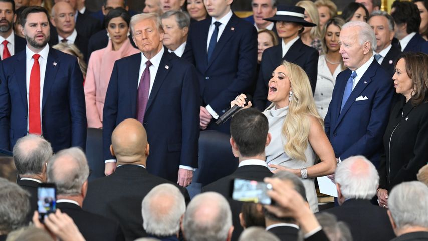 Carrie Underwood bei Donald Trumps Amtseinführung, Januar 2025