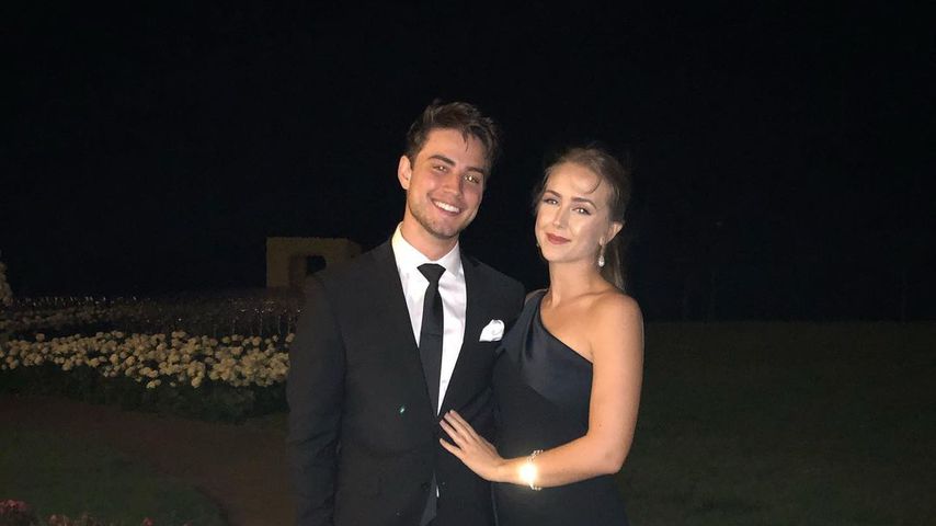 Carson Rowland und seine Verlobte Maris im November 2020
