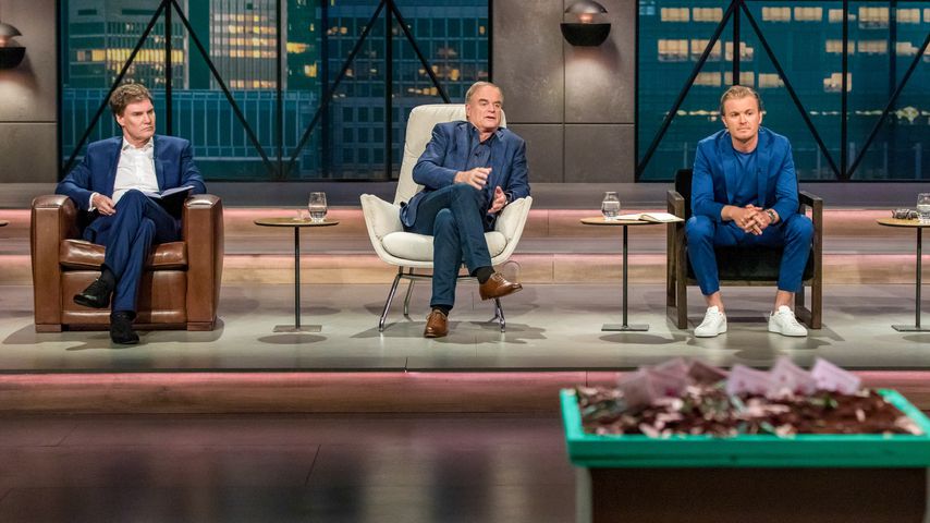 Carsten Maschmeyer, Dr. Georg Kofler und Nico Rosberg bei "Die Höhle der Löwen"