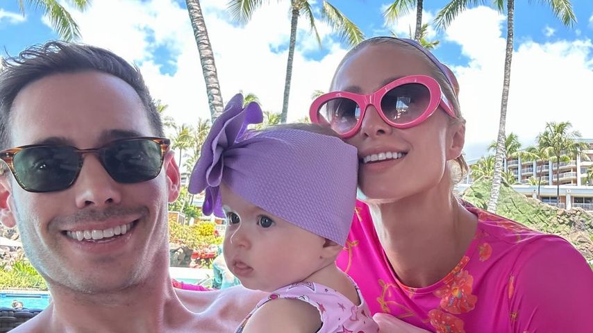 Carter Reum und Paris Hilton mit Tochter London
