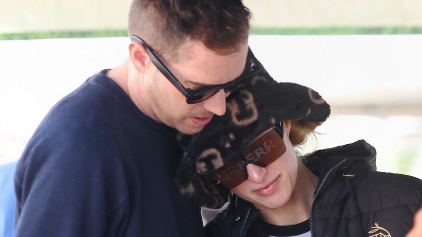 Carter Reum und Paris Hilton, Februar 2024