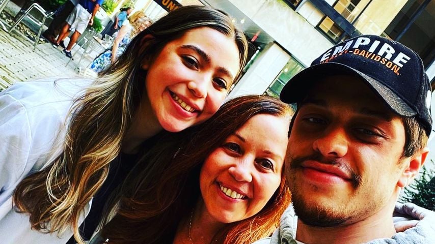 Casey, Amy und Pete Davidson
