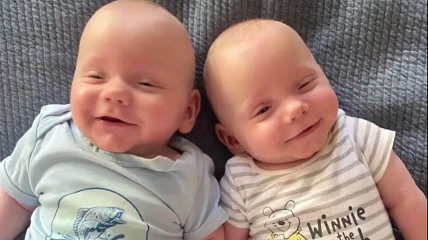 Casey und Emory Wollny im Oktober 2021