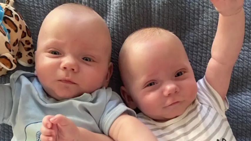 Casey und Emory Wollny im Oktober 2021