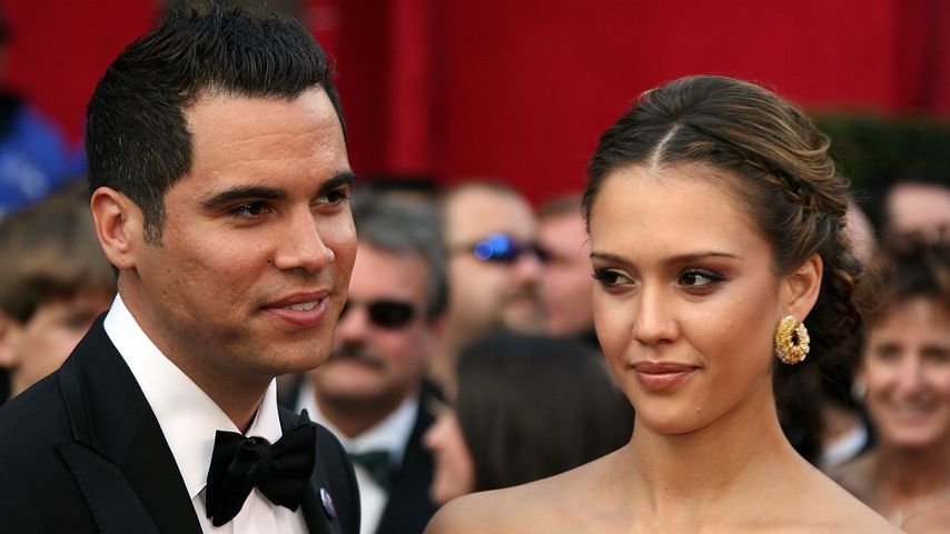 Cash Warren und Jessica Alba im Februar 2008