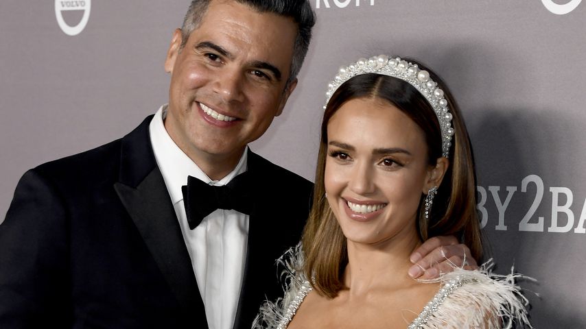 Cash Warren und Jessica Alba im November 2019