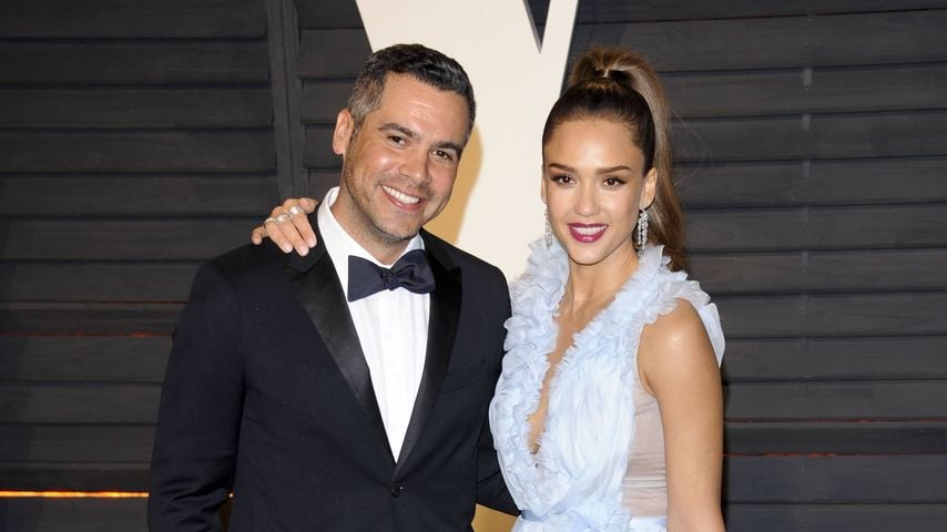 Cash Warren und Jessica Alba, 2017