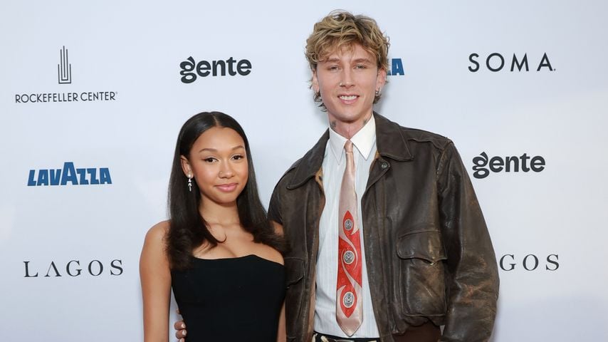 Machine Gun Kelly besucht Red Carpet mit Tochter Casie (16)