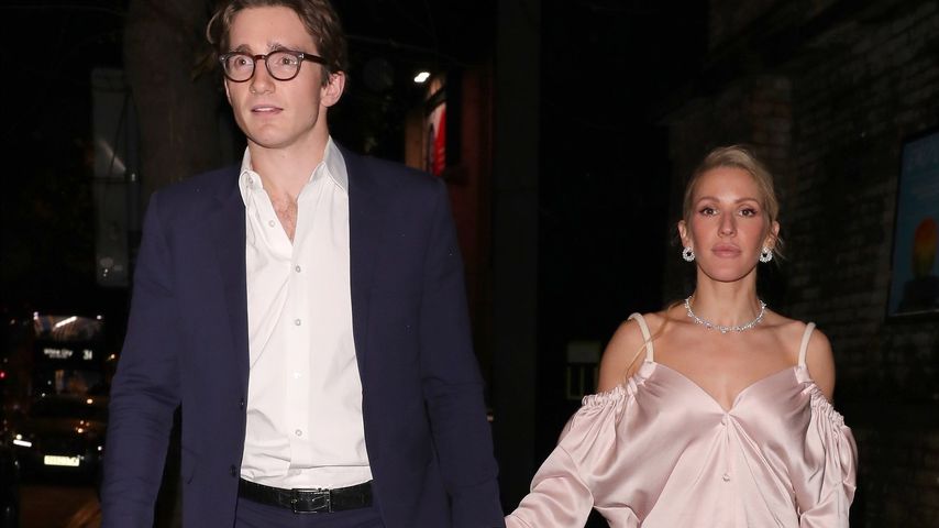 Caspar Jopling und Ellie Goulding in London