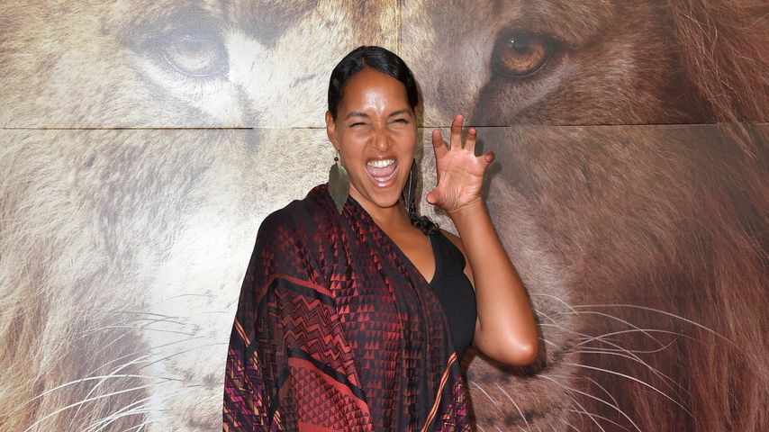 Cassandra Steen bei einem Screening von "König der Löwen"