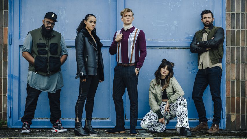 Nathalie Emmanuel, Matthias Schweighöfer, Ruby O. Fee in "Army of Thieves" auf Netflix