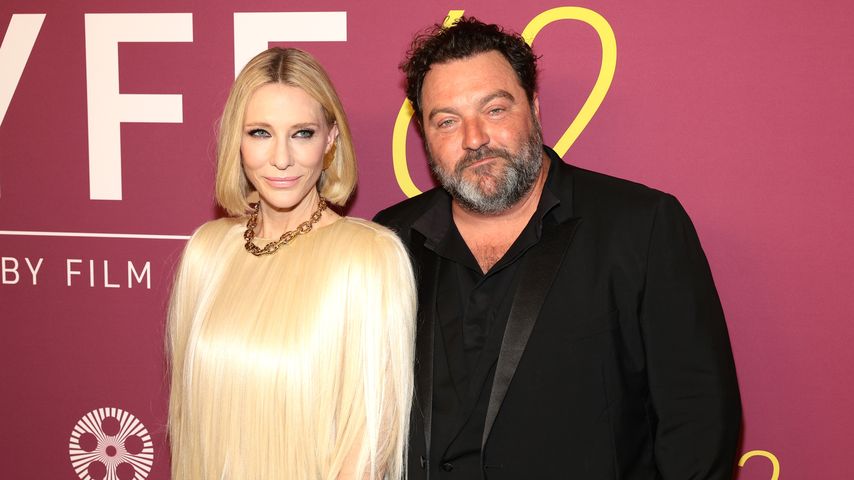 Cate Blanchett und Denis Ménochet im September 2024