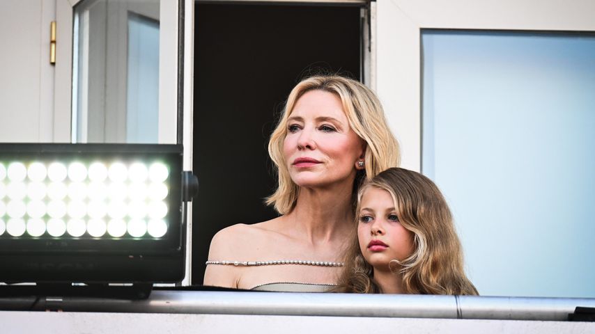 Cate Blanchett und ihre Tochter Edith bei den 81. Internationalen Filmfestspielen in Venedig, 2024