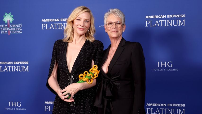 Jamie Lee Curtis feiert Oscar-Nominierung mit Cate Blanchett
