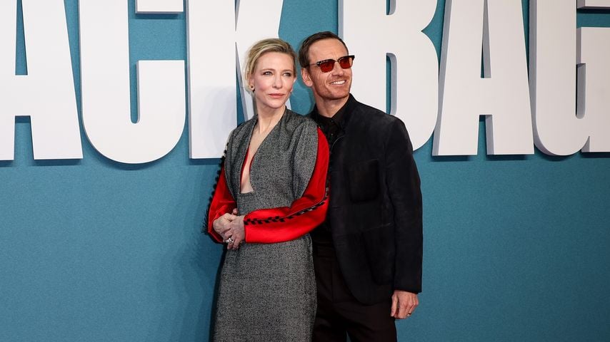 Cate Blanchett und Michael Fassbender bei der UK-Sondervorführung von "Black Bag", März 2025