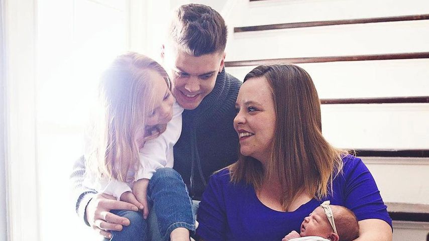 Catelynn Lowell und Tyler Baltierra mit zwei Töchtern im Juni 2019