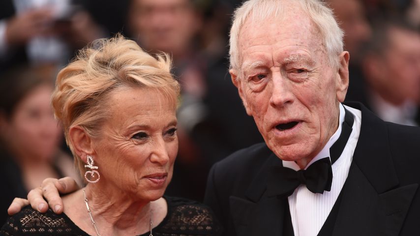 Catherine Brelet und Max von Sydow