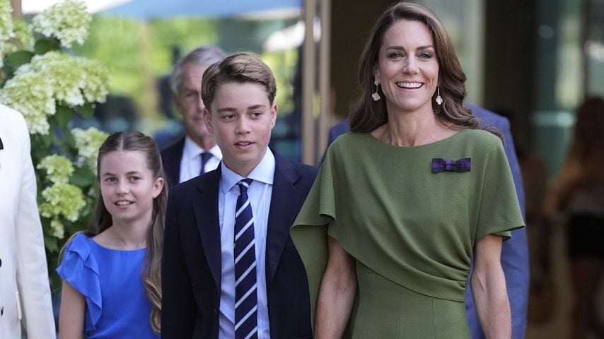 William, Kate und die Kids begeistern beim Wimbledonfinale