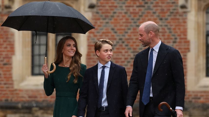 Prinzessin Kate ist von Prinz Georges Klugheit überzeugt