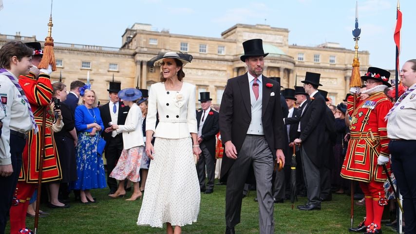 Prinz William und Prinzessin Kate auf der Gartenparty im Buckingham Palace, 2026