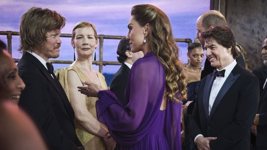 Catherine, Prinzessin von Wales, mit Jesse Plemons, Sandra Hüller und Tom Cruise bei der Weltpremiere von "Digger", 2026