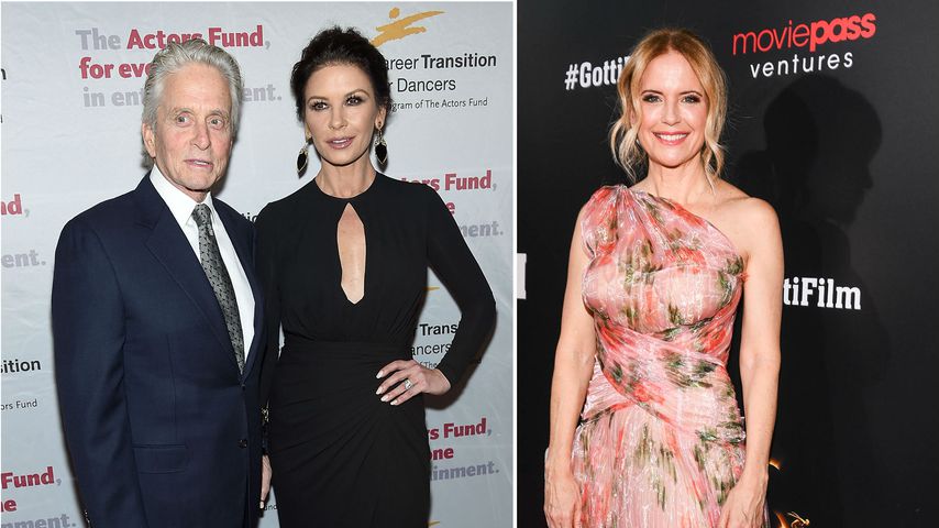 Michael Douglas und seine Frau zollen Kelly Preston Tribut