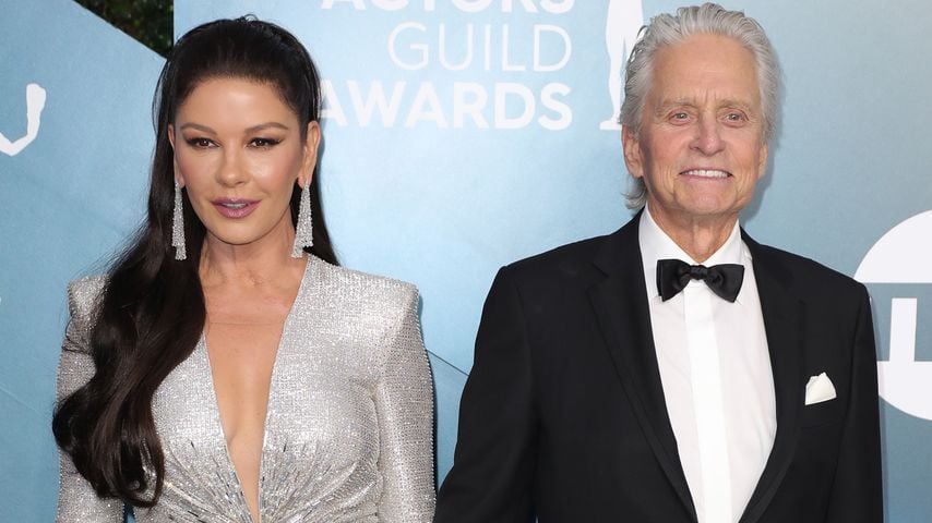 Catherine Zeta-Jones und Michael Douglas bei den SAG-Awards in L.A. im Januar 2020