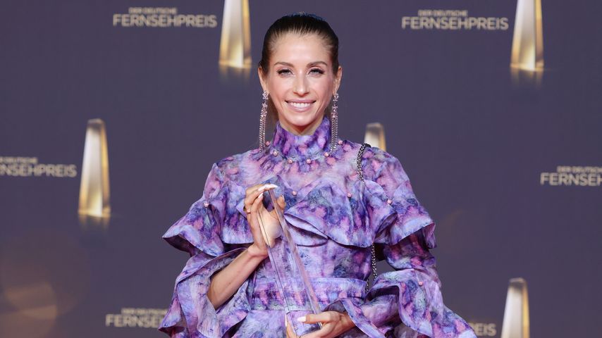 Cathy Hummels beim Deutschen Fernsehpreis 2022