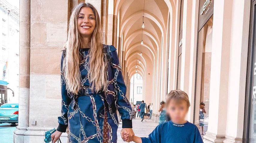 Shoppingfoto mit Ludwig: Cathy Hummels kassiert Shitstorm