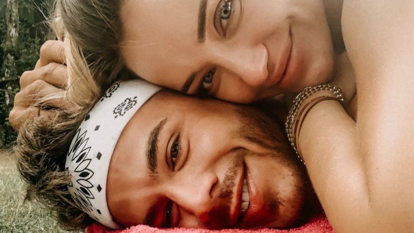 Cathy Lugner mit ihrem Freund Maurice