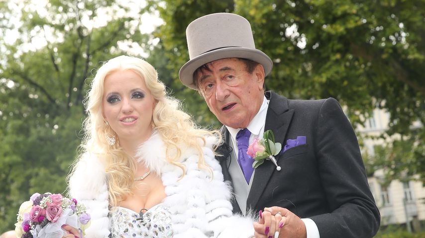 Cathy und Richard Lugner bei ihrer Hochzeit im September 2014