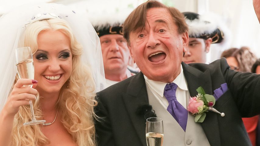 Aus Angst: Spatzi trug zwei Kleider zur Hochzeit!