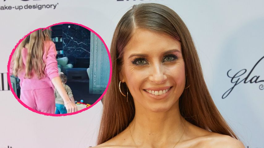 Cathy Hummels zeigt den Fans ihr Söhnchen Ludwig beim Tanzen
