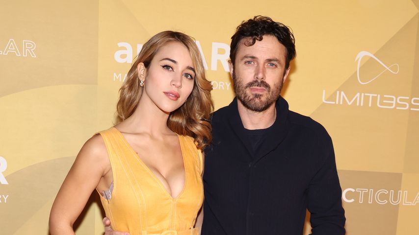 Süß: Casey Affleck und seine Caylee besuchen amfAR Gala!