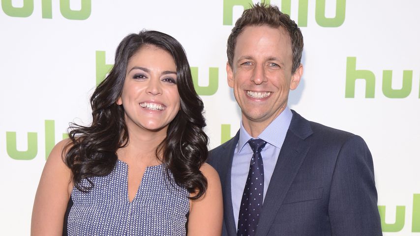 Cecily Strong und Seth Meyers