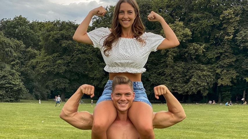 Cedric Beidinger und seine Schwester Kimberley