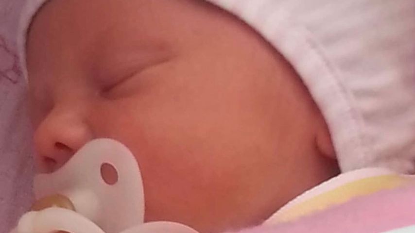 Celina-Sophie Wollny als Baby