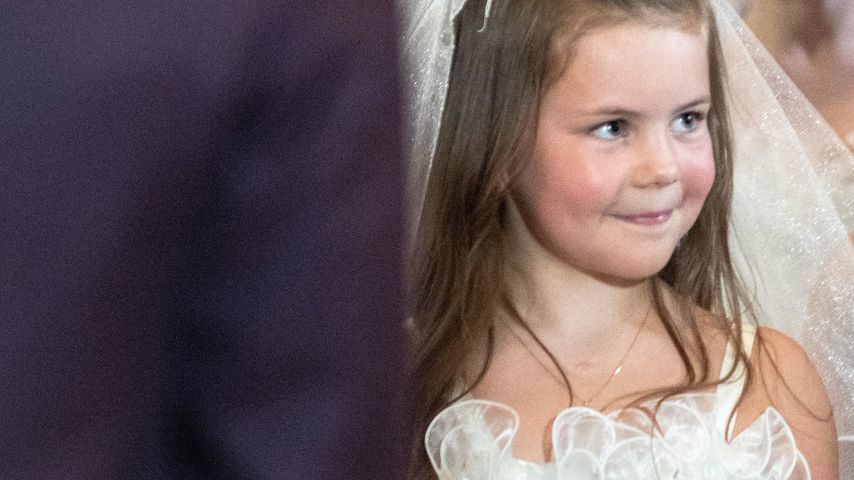 Celina-Sophie Wollny bei Sarafina Wollnys Hochzeit