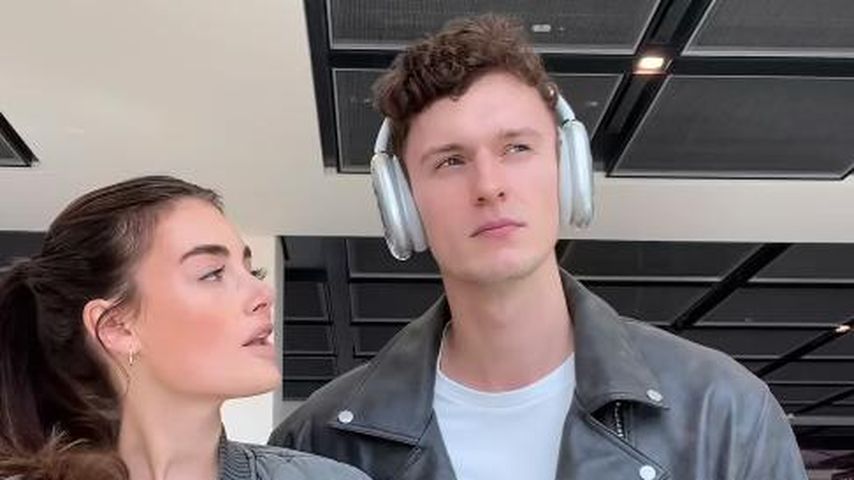 Céline Bethmann mit ihrem Freund Jasper im September 2023