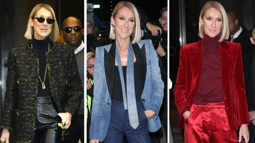 Megastylish: Céline Dion begeistert mit Monochrom-Looks!