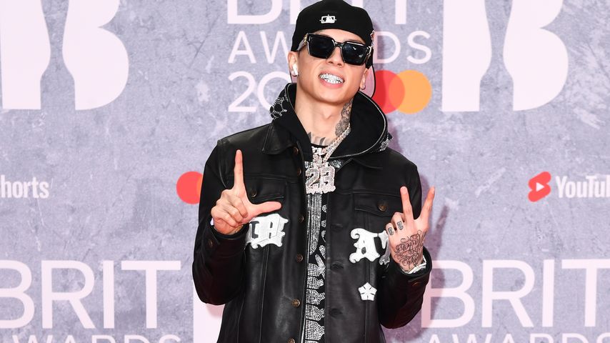 Rapper Central Cee bei den Brit Awards 2022