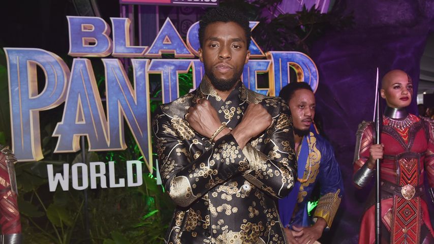 Chadwick Boseman bei der "Black Panther"-Weltpremiere 2018