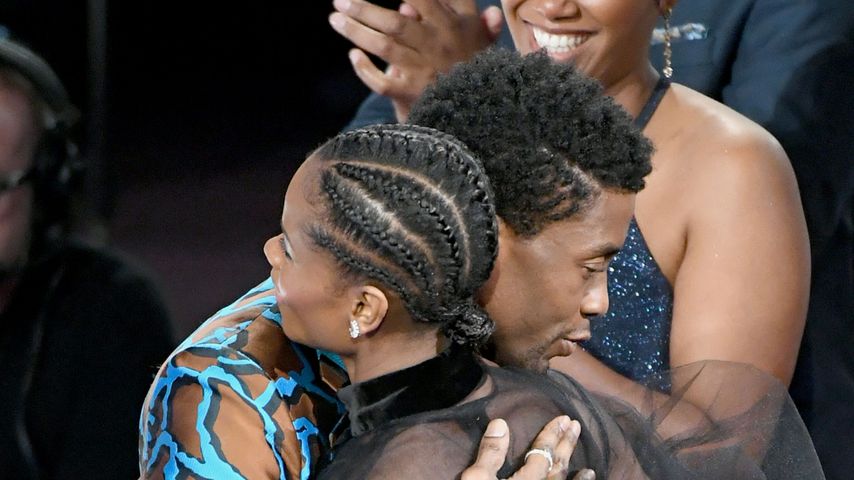 Chadwick Boseman und Letitia Wright im März 2019 in Los Angeles