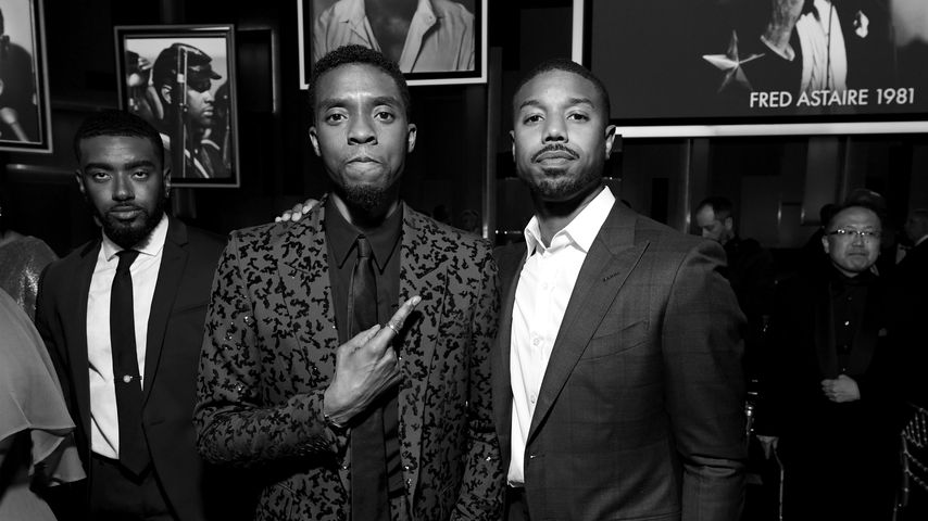 Chadwick Boseman und Michael B. Jordan 2019