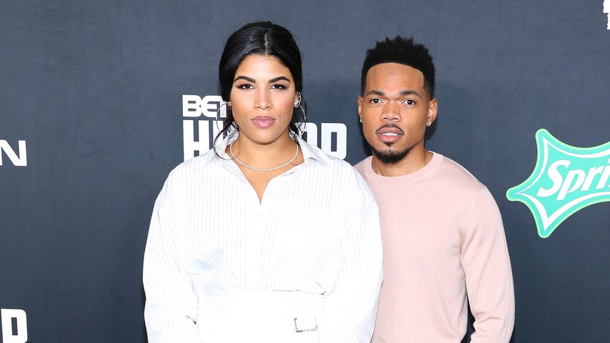 Chance the Rapper und seine Frau Kirsten Corley, Oktober 2019
