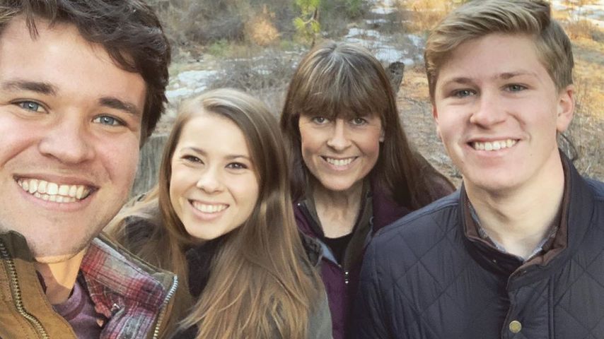 Chandler Powell, Bindi, Terri und Robert Irwin im Januar 2020
