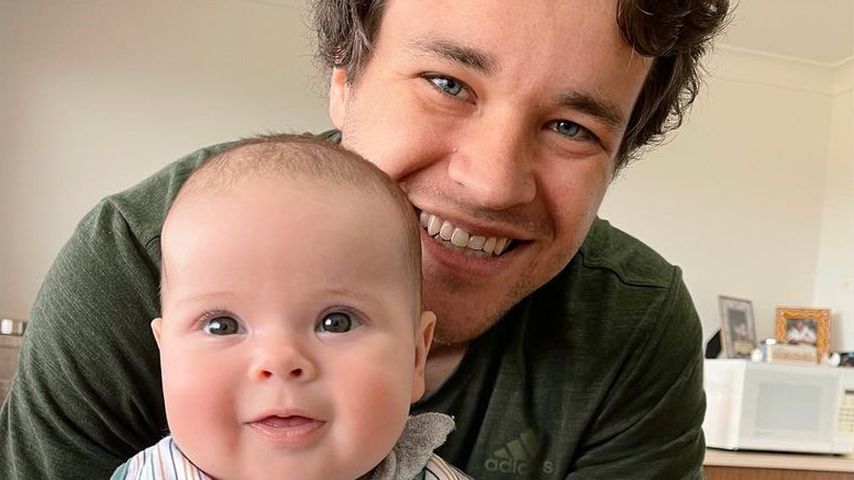 Chandler Powell und seine Tochter Grace Warrior im Juli 2021