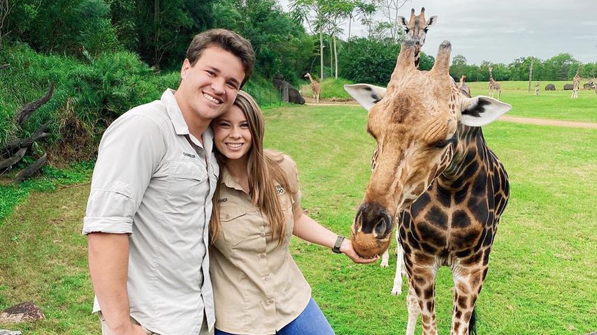 Reise ausgefallen: So verbrachte Bindi Irwin ihren Honeymoon